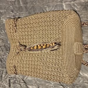 Sak crochet backpack purse